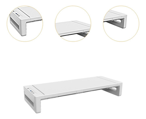 Mesa Elevada Para Computadora, Organizador De Escritorio
