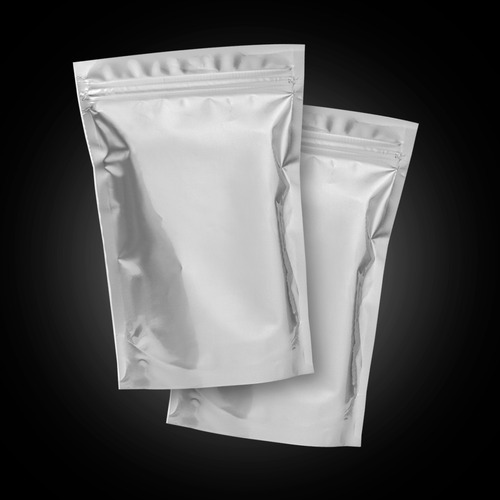 Embalagem Stand Up Pouch Metalizada Zíper 12,5x19,5 100un
