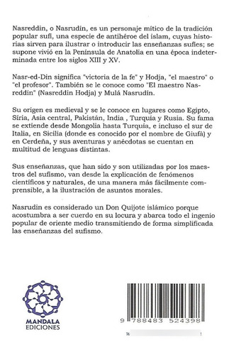 Libro Cuentos Sufis De Nasrudin | MercadoLibre