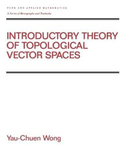 Libro Introductory Theory Of Topological Vector Spates - ...