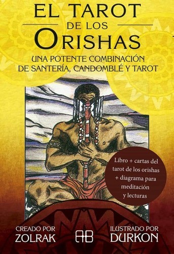 Imagen 1 de 2 de Libro El Tarot  De  Los  Orishas - Durkon Zolrak