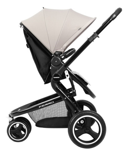 Cochecito Carestino Ferro Accesorios - Gris Claro
