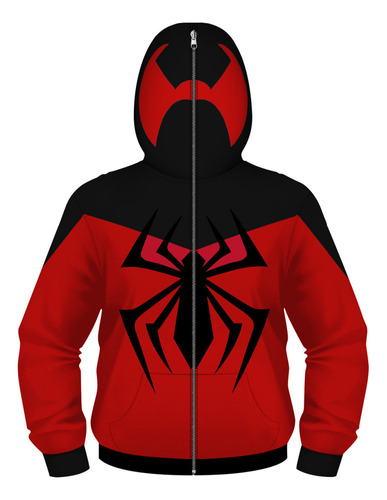 Lt Chaqueta Spider - Man Para Máscaras Infantiles De Hallowe