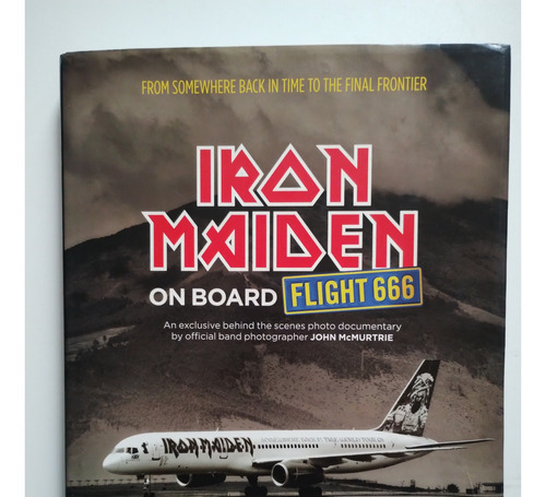 Livro Iron Maiden On Board Flight 666