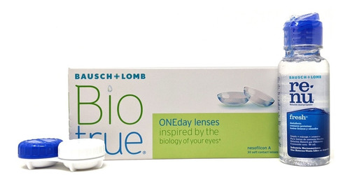 Lentes De Contacto Bausch & Lomb Bio True Oneday 30 Pzas