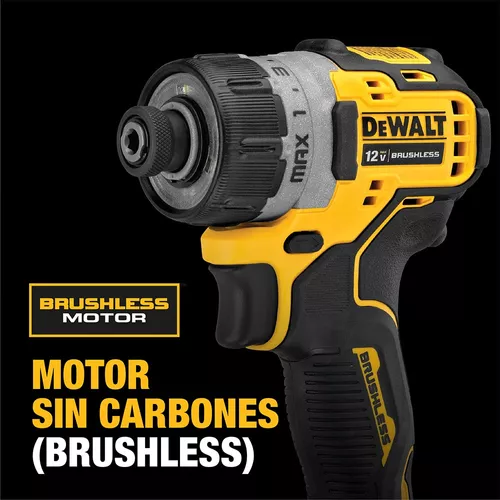 Taladro atornillador Dewalt DWC712K2 3/8 pulgadas 12 V