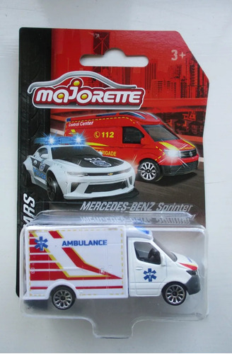 Majorette - S.o.s. Cars - Mercedes Sprinter Ambulancia 1/64