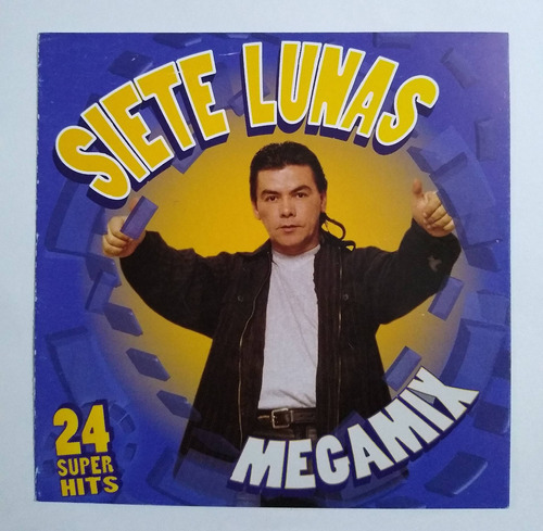 Siete Lunas Cd Nuevo Original Megamix 24 Súper Hits 