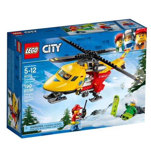 Lego City - Helicoptero Ambulancia