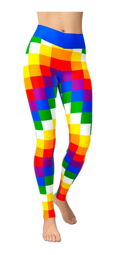 Pantalon Calza Dama Ztc-0475-bandera Wiphala(pueblos Origin.