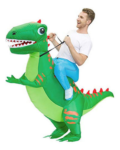 Disfraz De Hombre Kooy Disfraz Inflable Disfraz De Dinosauri