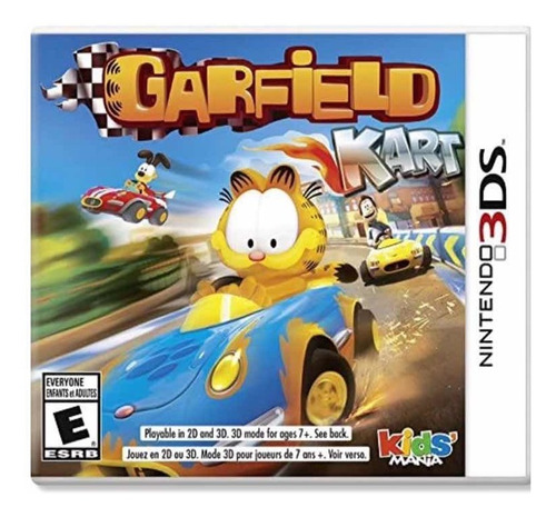 Garfield Kart Para Nintendo 3ds Nuevo Y Sellado