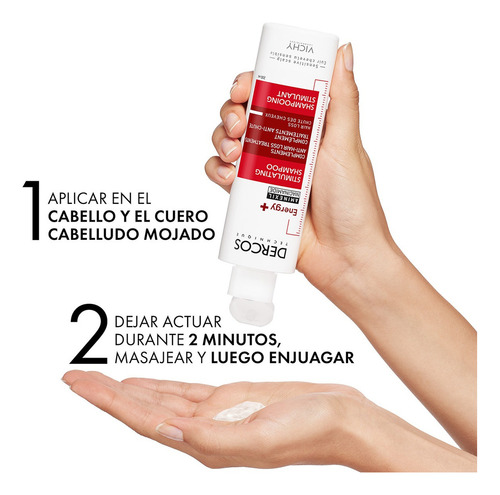 Shampoo Estimulante Vichy Dercos Energy+ Anticaída 200 Ml