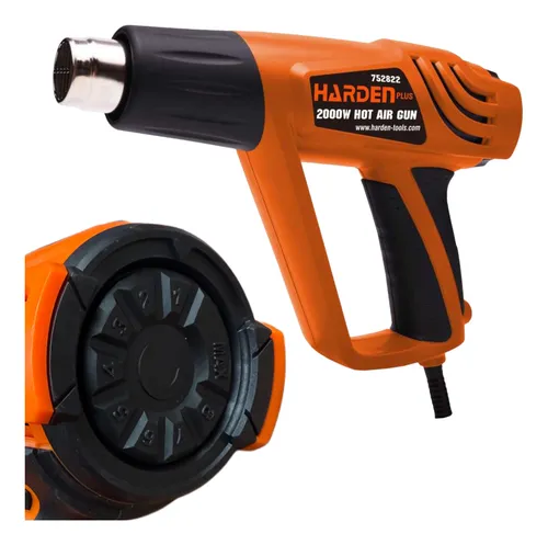 Pistola De Calor 2000w Temperatura Variable 2 Veloci Harden