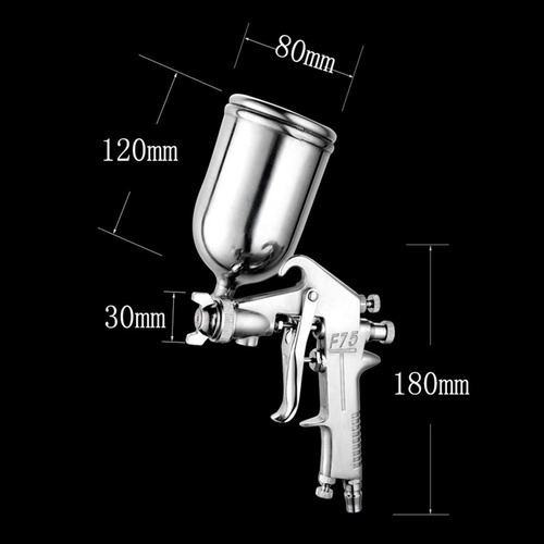 Pistola Neumática De Pintura Automotriz, Sensación Cómoda En