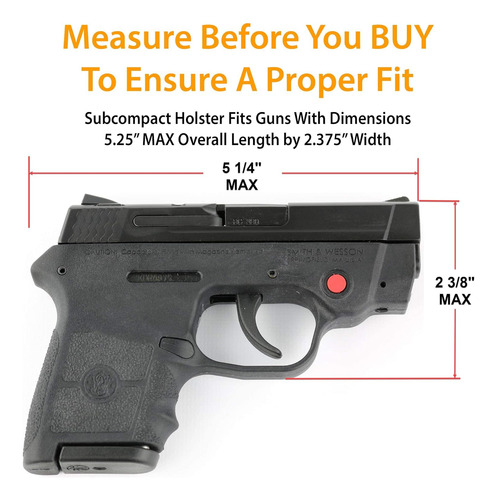 Ultimate Pocket Holster | Ultra Thin For Comfortable Conceal