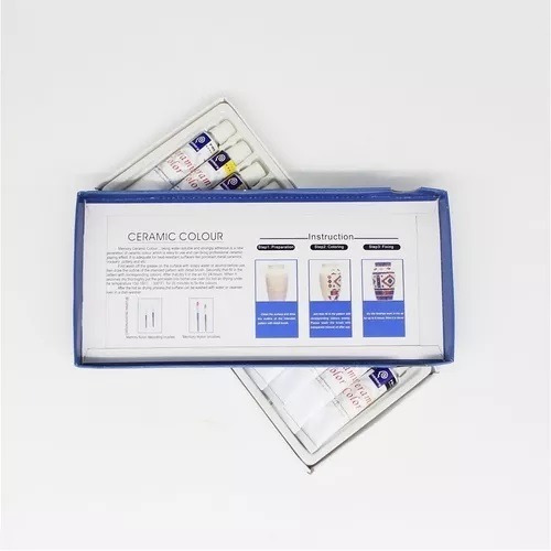 Imagen 8 de 9 de Combo 12 Pinturas Para Arcilla Al Horno Casero + 3 Liners