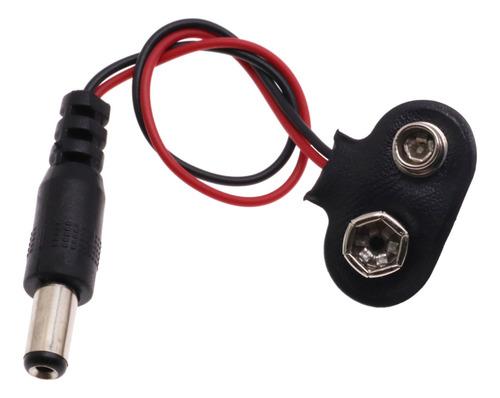 Base Pila Cuadrada 9v Con Plug Arduino 3 Unidades