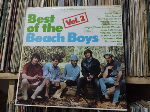 The Beach Boys Best Of Vol.2 Vinyl,lp,acetato Imp 