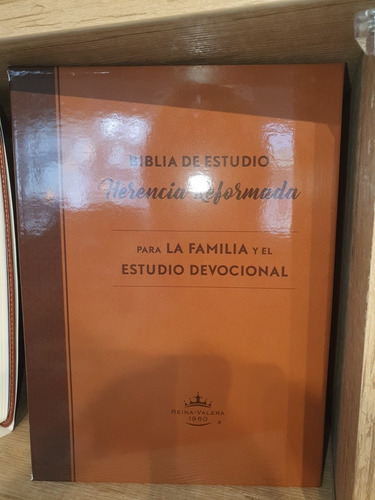 Biblia De Estudio Herencia Reformada Reina Valera 60 Piel G.