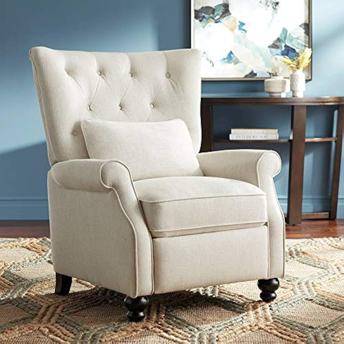 Sillón Reclinable Frances Fabric Pushback Prolounger De Hand