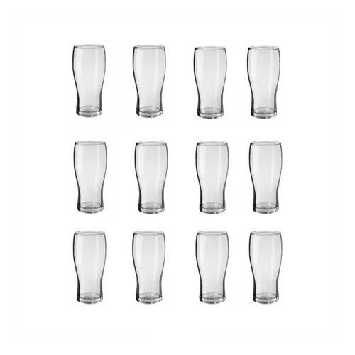 Set X12 Vasos Cerveza Artesanal Vidrio Vaso Cervecero Oferta