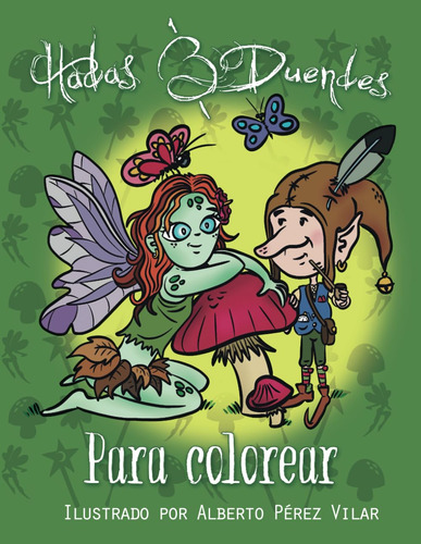 Hadas & Duendes: Para Colorear