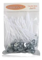 Comprar Mechas Para Vela De Algodon Preenceradas De 9 Cm 100 Pzas