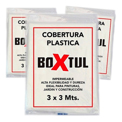 Cobertor Plastico Multiuso 3x3 Transparente Obras Pintor X3