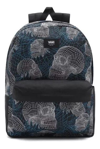 Mochila Vans Old Skool Iiii Negro Azul Blanco