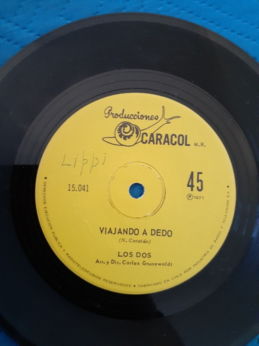 Vinilo Single De Los Dos Juan (o77 (Usado)
