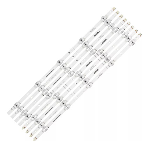 Kit Leds Hisense 55a65gv + Adhesivo Para Panel Sin Marco