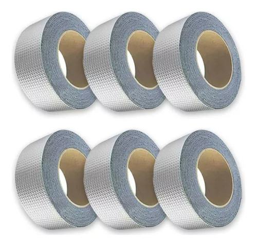 - 6 Rollos De Cinta Súper Impermeable For Evitar Fugas