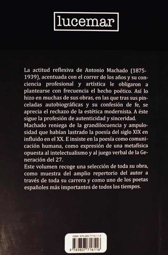 Selección Poética - Antonio Machado