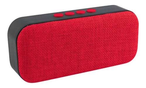 Bocina Portátil Plus Power Pp-sbt101 Rojo 120w
