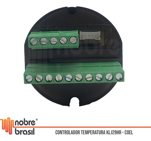 Kit 2: monitor de voltaje electrónico redondo Bivolt