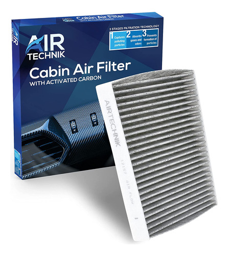 Airtechnik Filtro De Aire De Cabina Cf12157 Con Carbón Activ