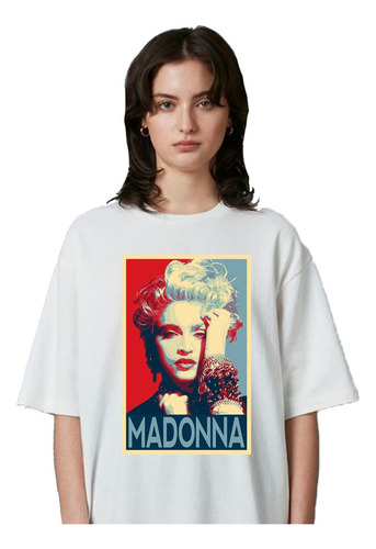 Remera Personalizada Madonna Portada Unisex Algodón Popstar