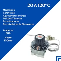 Comprar Kit Cu002F5 Termostatos Tiwa 20u002F120º 30a Cu002F Bucha Pu002F Cafeteiras