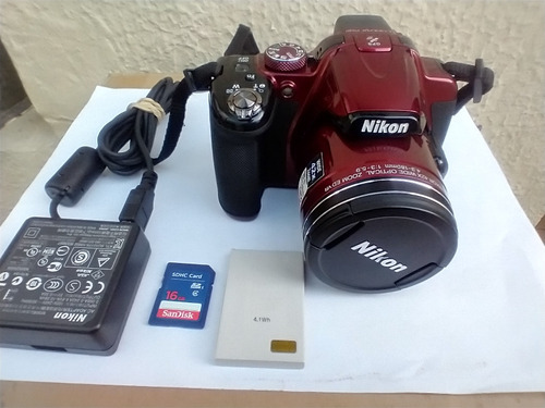 Cámara Digital Nikon P520 De 18.1 Mpx Full Hd 42x Zoom  Gps 
