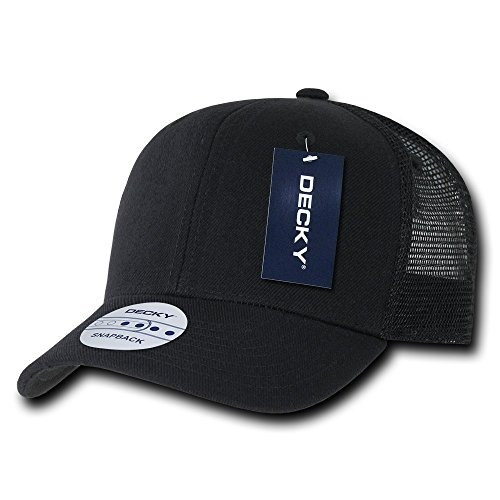 Decky 6 Panel Curve Bill Trucker Cap