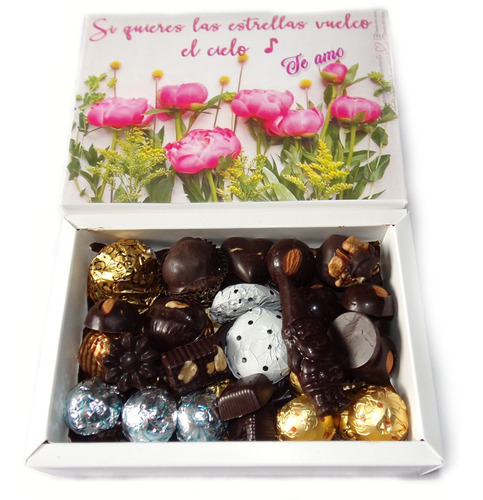 Imagen 1 de 4 de Bombones Chocolate Premium Keto (500 Gr) Sin Tacc Y Lactosa