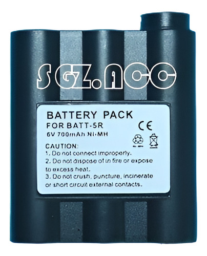 700mah Batería De Avp-7 Batt-5r Para Midland Gxt-400 Gxt-325