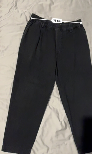 Pantalón Color Negro Zara Talla 32 (Usado)