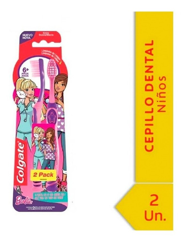 Cepillo De Dientes Smile Personajes Animados Kids Colgate X2