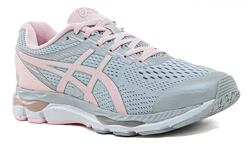 Asics Zapatillas Running Mujer Gel Kamo Gris - Verde Ras