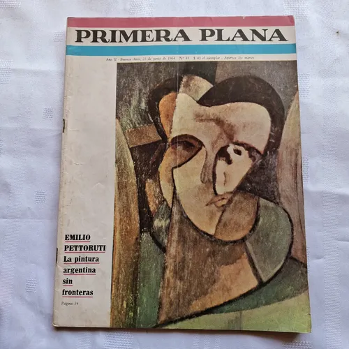 comprar Revista Primera Plana N° 85 - 23\u002F6\u002F1964 - Emilio Pettoruti