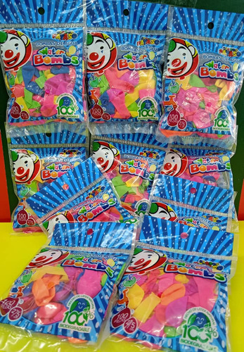 Globitos De Agua Para Carnaval 