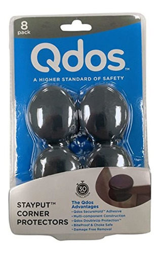 Qdos Stayput Protectores De Esquinas Y Protectores, Gris