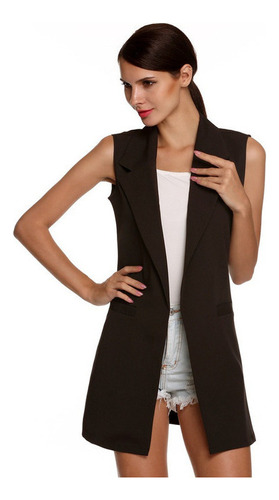 Chaleco Blazer Para Mujer Casual- Formal